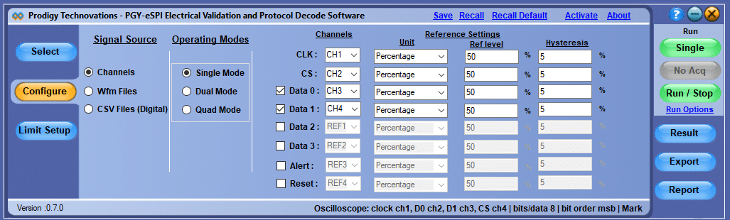 PGY-RFFE Electrical Validation and Protocol