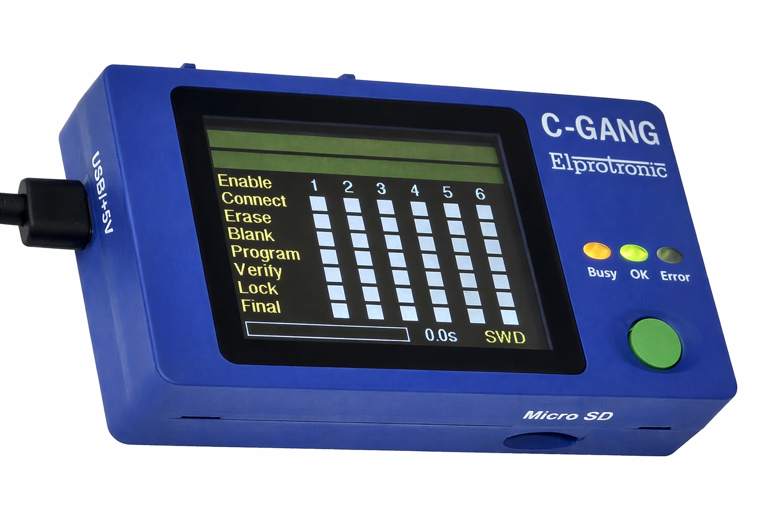 C-GANG-X - Compact Gang Programmer C-GANG-X - Compact Gang Programmer