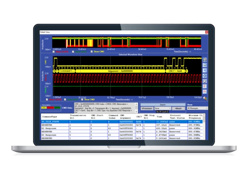 PGY-MMC-SD-SDIO Electrical Validation & Protocol Decode Software