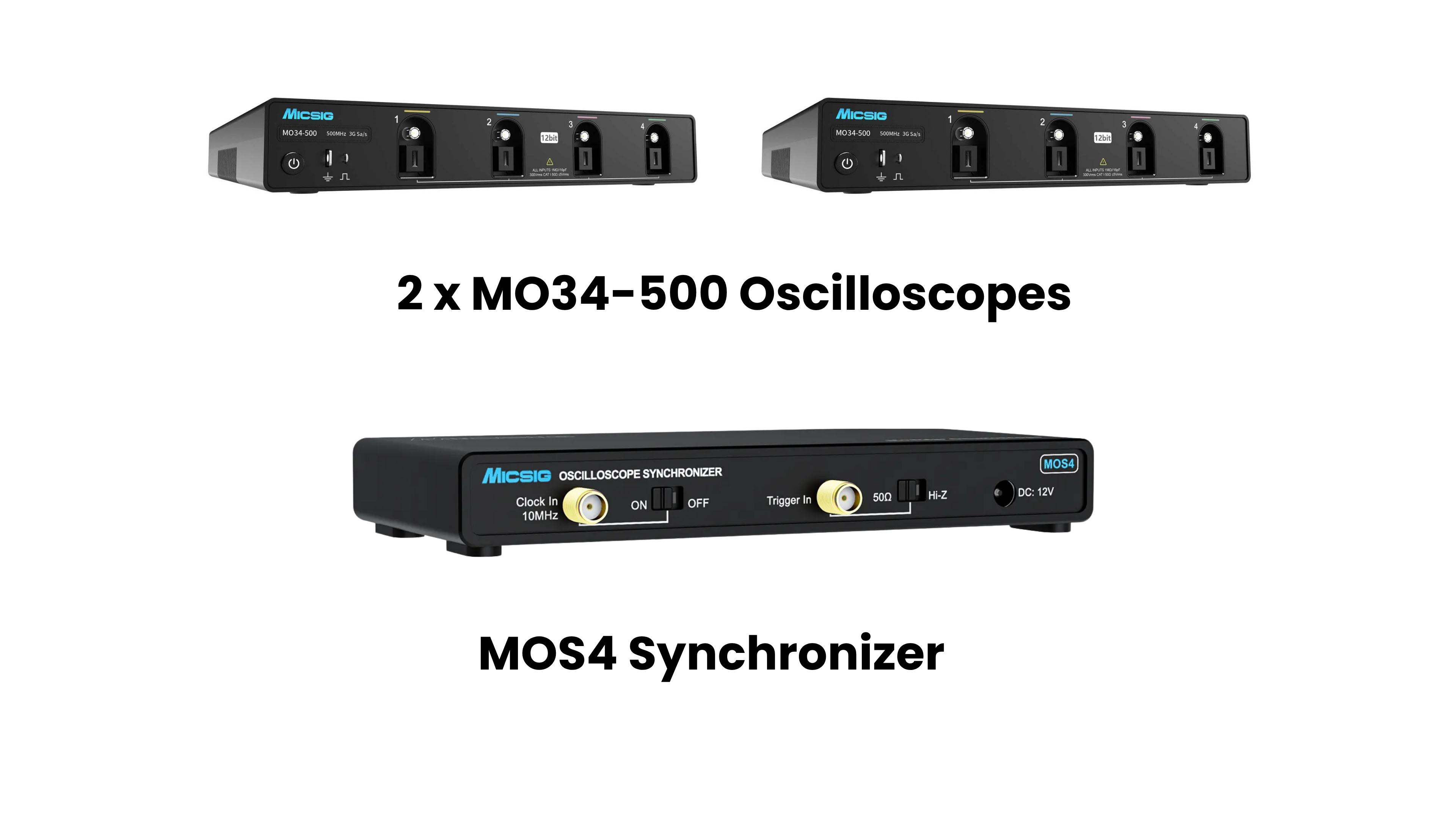 MO34-500 Bundle mit MOS4 Synchronisator