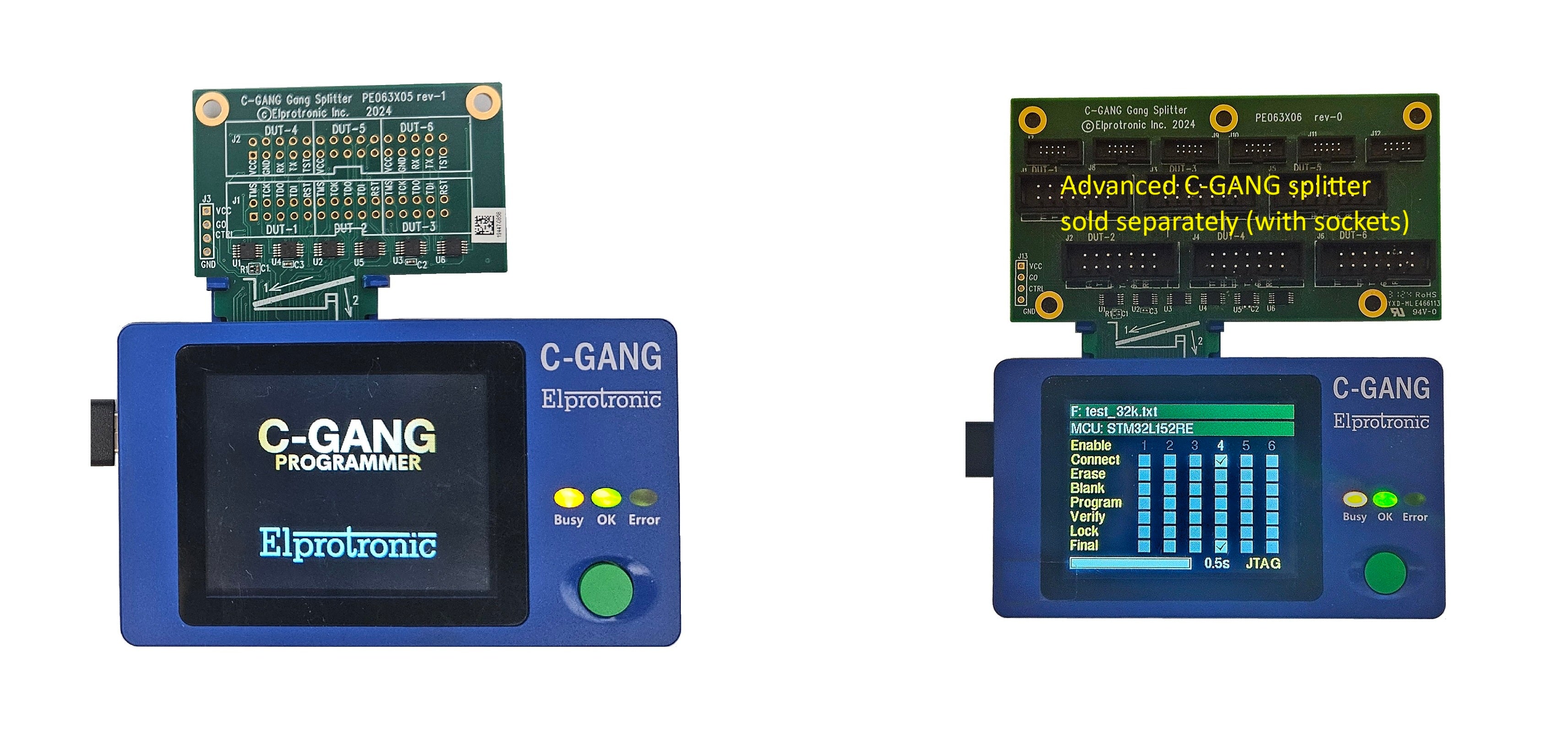 C-GANG-X - Compact Gang Programmer C-GANG-X - Compact Gang Programmer
